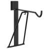 Foldable Saddle Rack - Portable Black Steel | Hipo Market