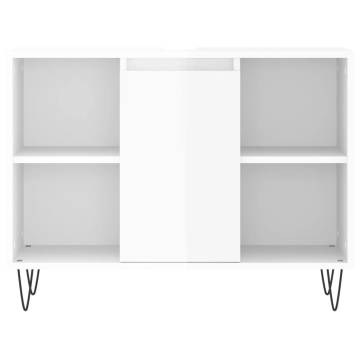 3 Piece High Gloss White Bathroom Furniture Set - Stylish & Durable