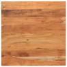 Table Top 80x80x3.8 cm Square Solid Wood Acacia Colour acacia wood(natural) Size 80 x 80 cm Quantity in Package 1 Thickness 38 mm 