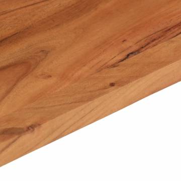 Rectangular Solid Wood Acacia Table Top 70x30 cm | HipoMarket