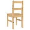 Elegant Dining Chairs - Solid Pine Wood - Panama 2 pcs