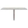 Folding Wall Table Concrete Grey - Versatile Design | Hipomarket