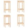 5 Piece Solid Pine Bar Set – Rustic Elegance for Your Home