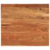 Table Top 100x80x2.5 cm Rectangular Solid Wood Acacia Colour acacia wood(natural) Size 100 x 80 cm Quantity in Package 1 Thickness 25 mm 