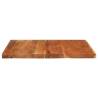 Table Top 100x80 cm Solid Acacia Wood - Rustic Charm