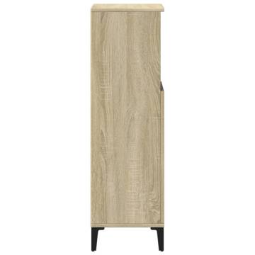 Bathroom Cabinet Sonoma Oak 30x30x100 cm - Durable & Stylish