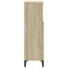 Bathroom Cabinet Sonoma Oak 30x30x100 cm - Durable & Stylish