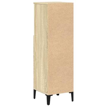 Bathroom Cabinet Sonoma Oak 30x30x100 cm - Durable & Stylish