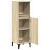 Bathroom Cabinet Sonoma Oak 30x30x100 cm - Durable & Stylish