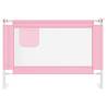 Toddler Safety Bed Rail Pink - Durable & Adjustable 100x25 cm