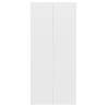 Elegant White Shoe Cabinet - 80x35.5x180 cm | HipoMarket