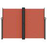 Retractable Side Awning Terracotta 180x1200 cm | HipoMarket