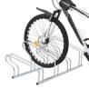 Bicycle Stand for 4 Bikes - Galvanised Steel | HipoMarket