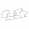 Bicycle Stand for 4 Bikes - Galvanised Steel | HipoMarket