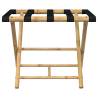 Folding Luggage Rack - Bamboo | Space-Saving & Durable