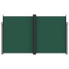 Retractable Side Awning Dark Green - 200x1200 cm | HipoMarket