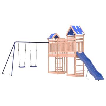 Outdoor Playset Solid Wood Douglas - Adventure Awaits!