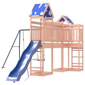 Outdoor Playset Solid Wood Douglas - Adventure Awaits!