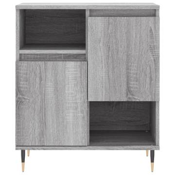 Grey Sonoma Engineered Wood Sideboards - 2 pcs | Hipo Market