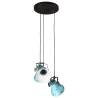 Hanging Lamp 25 W Distressed Blue - Industrial Style Lighting