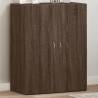 File Cabinet Brown Oak 60x32x77.5 cm Engineered Wood Colour brown oak Size 60 x 32 x 77.5 cm Quantity in Package 1 