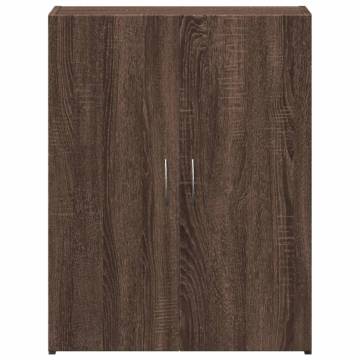 Brown Oak File Cabinet | Stylish Storage Solution