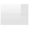 Stylish Sink Cabinet & Basin in High Gloss White | HipoMarket