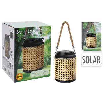 ProGarden LED Solar Lantern with Handle | 12x16 cm Outdoor Light