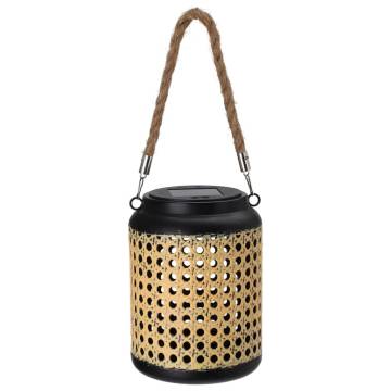 ProGarden LED Solar Lantern with Handle | 12x16 cm Outdoor Light