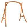 Swing Frame Solid Bent Wood with Teak Finish - HipoMarket