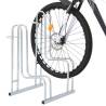 Galvanised Steel Bicycle Stand for 2 Bikes - Space-Saving Solution