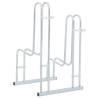 Galvanised Steel Bicycle Stand for 2 Bikes - Space-Saving Solution