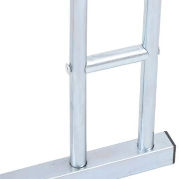 Galvanised Steel Bicycle Stand for 2 Bikes - Space-Saving Solution