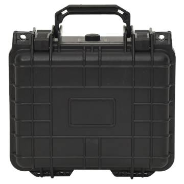 Portable Flight Case Black 27x25x18 cm - Durable Protection