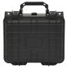 Portable Flight Case Black 27x25x18 cm - Durable Protection