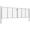 Garden Gate Galvanised Steel 415x150 cm - Durable & Stylish