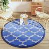 Outdoor Carpet Blue Ø160 cm PP | Trendy & Durable Design