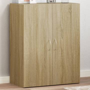 File Cabinet Sonoma Oak 60x32x77.5 cm - Stylish Storage Solution