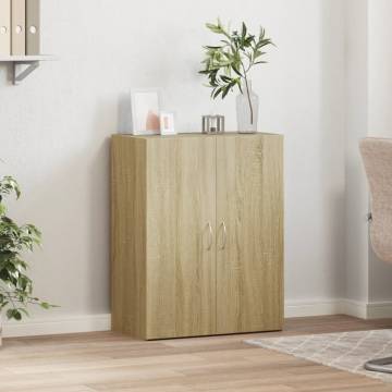 File Cabinet Sonoma Oak 60x32x77.5 cm - Stylish Storage Solution