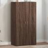 File Cabinet Brown Oak 60x32x115 cm Engineered Wood Colour brown oak Size 60 x 32 x 115 cm Quantity in Package 1 