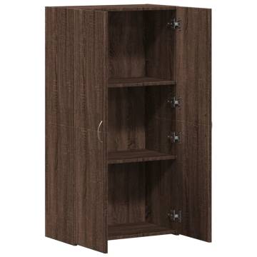 File Cabinet Brown Oak - Stylish & Practical Storage Solution