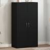 File Cabinet Black 60x32x115 cm Engineered Wood Colour black Size 60 x 32 x 115 cm Quantity in Package 1 