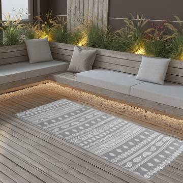 Outdoor Rug Grey 80x150 cm - Stylish & Cozy Addition