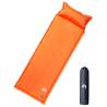 Self Inflating Camping Mattress with Pillow 1-Person Orange Colour orange Size 190 x 64 x 3 cm Quantity in Package 1 