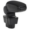 Car Armrest Black 12x37x(31-48) cm - Stylish & Adjustable