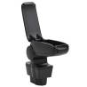 Car Armrest Black 12x37x(31-48) cm - Stylish & Adjustable