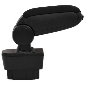 Car Armrest Black 12x37x(31-48) cm - Stylish & Adjustable