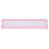 Toddler Safety Bed Rail Pink 180x42 cm - Hipomarket UK