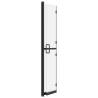 Foldable Walk-in Shower Wall - Frosted ESG Glass 100x190 cm