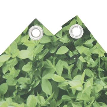 Garden Privacy Screen Plant Look Green 800x120 cm PVC